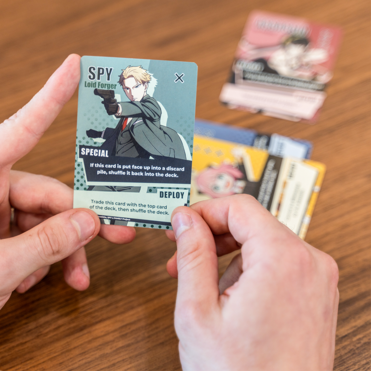Spy X Family: Mission for Peanuts Card Game | A Game of Deduction and Deception | KES2759