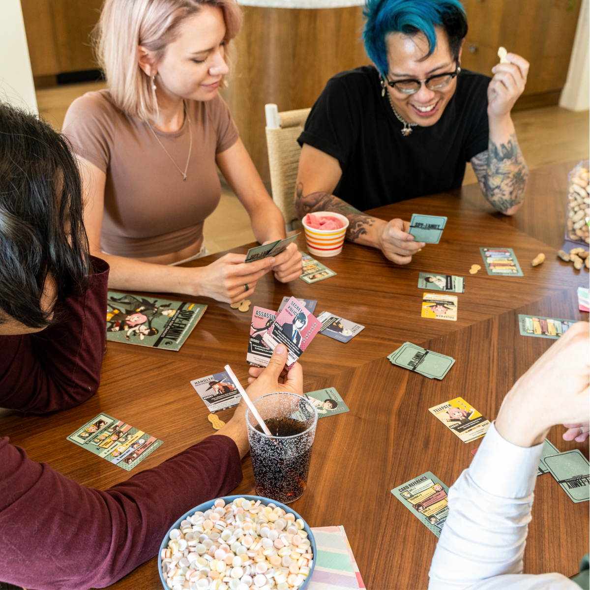 Spy X Family: Mission for Peanuts Card Game | A Game of Deduction and Deception | KES2759