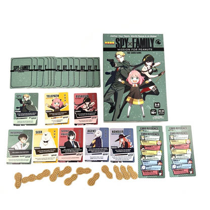 Spy X Family: Mission for Peanuts Card Game | A Game of Deduction and Deception | KES2759