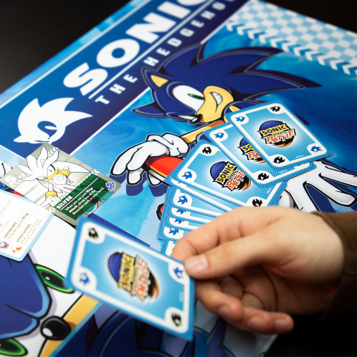 Tapis de jeu Sonic moderne | Gotta Play Fast | Kess | KES3160