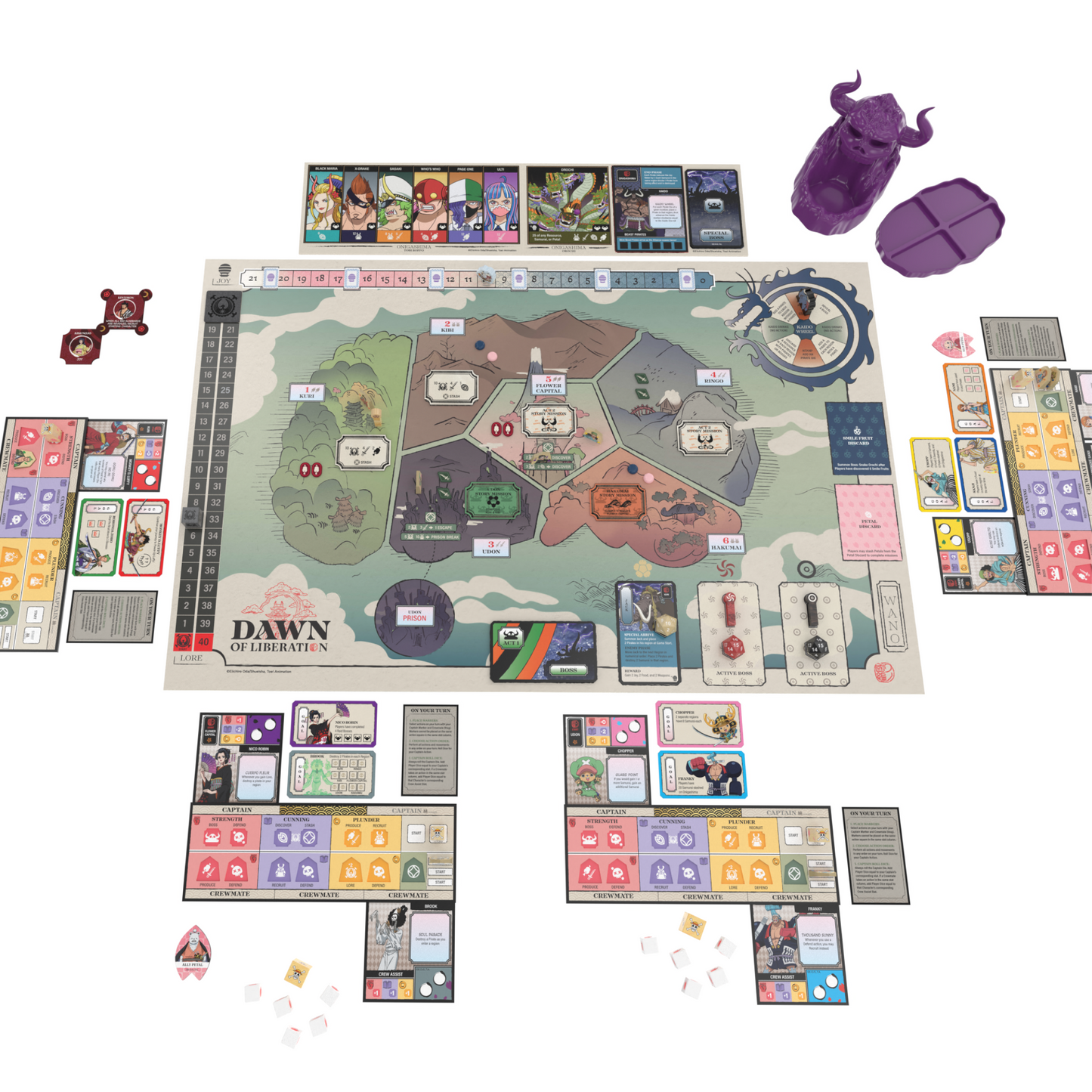 One Piece: Dawn of Liberation Board Game | KES3393