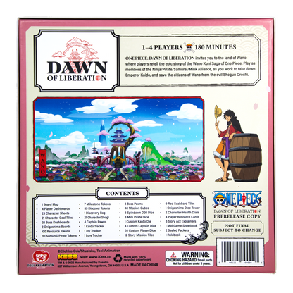 One Piece: Dawn of Liberation Board Game | KES3393