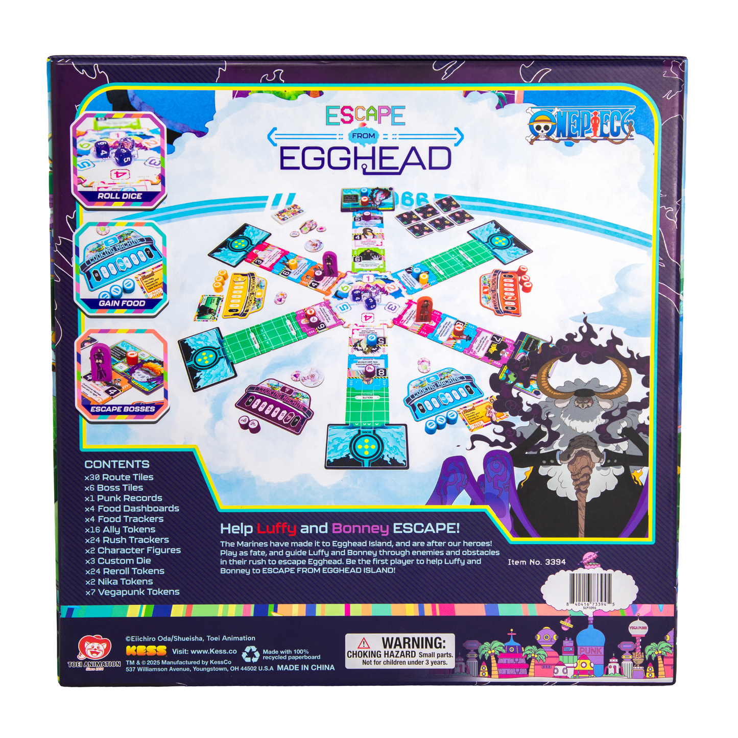 One Piece: Egghead Island Board Game | KES3394