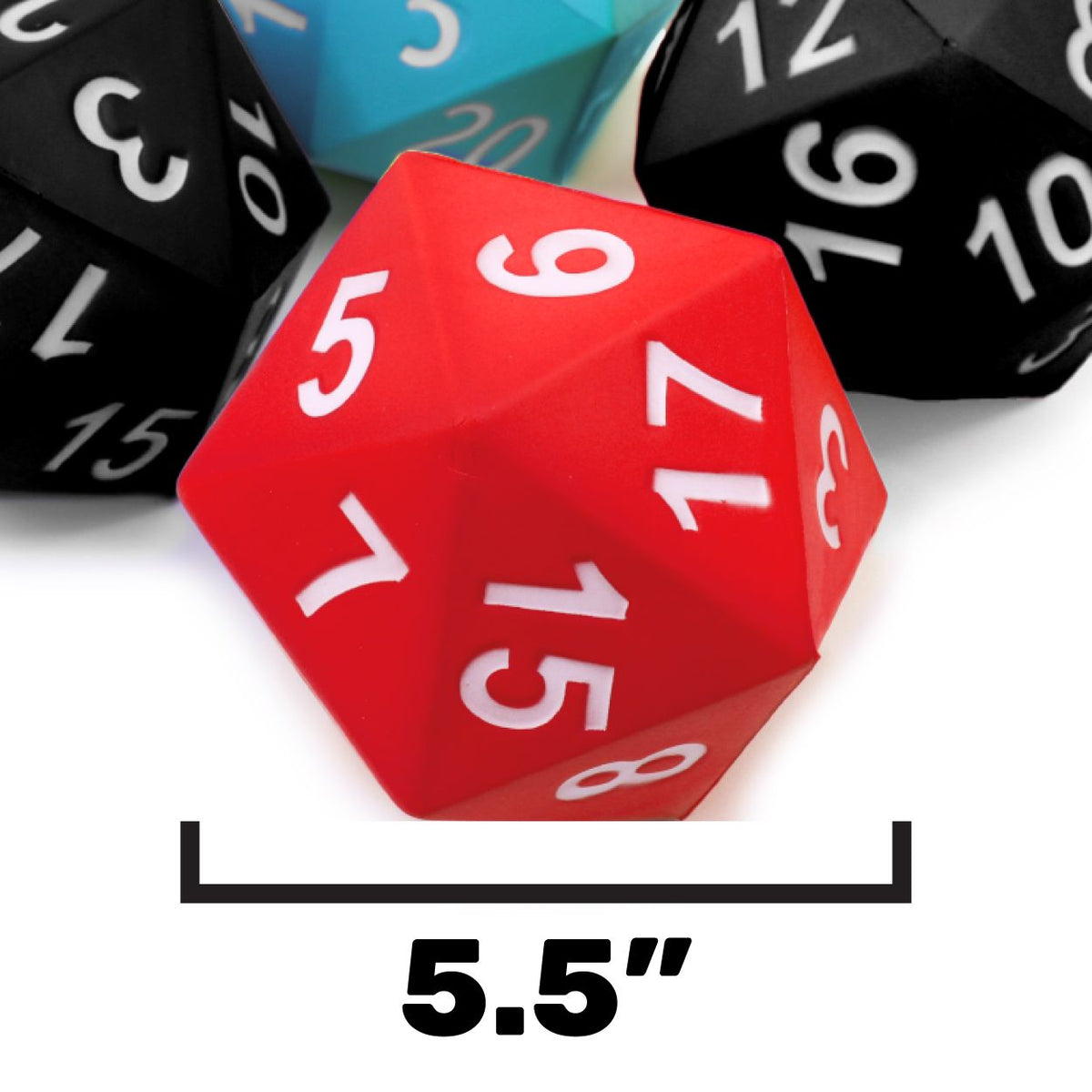 Jumbo Foam D20 Dice | Your Dungeon Master Just Got Nervous.