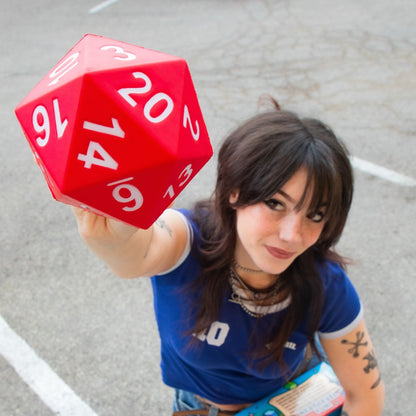 Jumbo Foam D20 Dice | Your Dungeon Master Just Got Nervous.