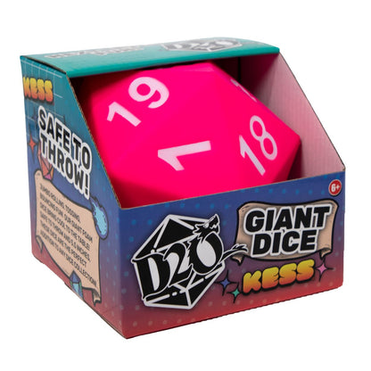Jumbo Foam D20 Dice | Your Dungeon Master Just Got Nervous.