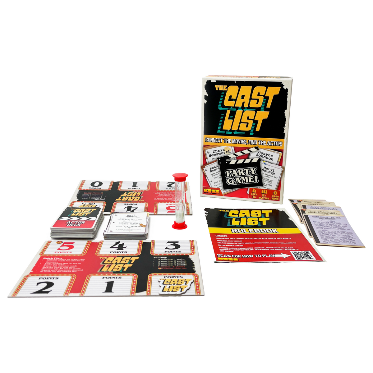 Trivia de films « Cast List » | Jeu de société pour les cinéphiles | KES576