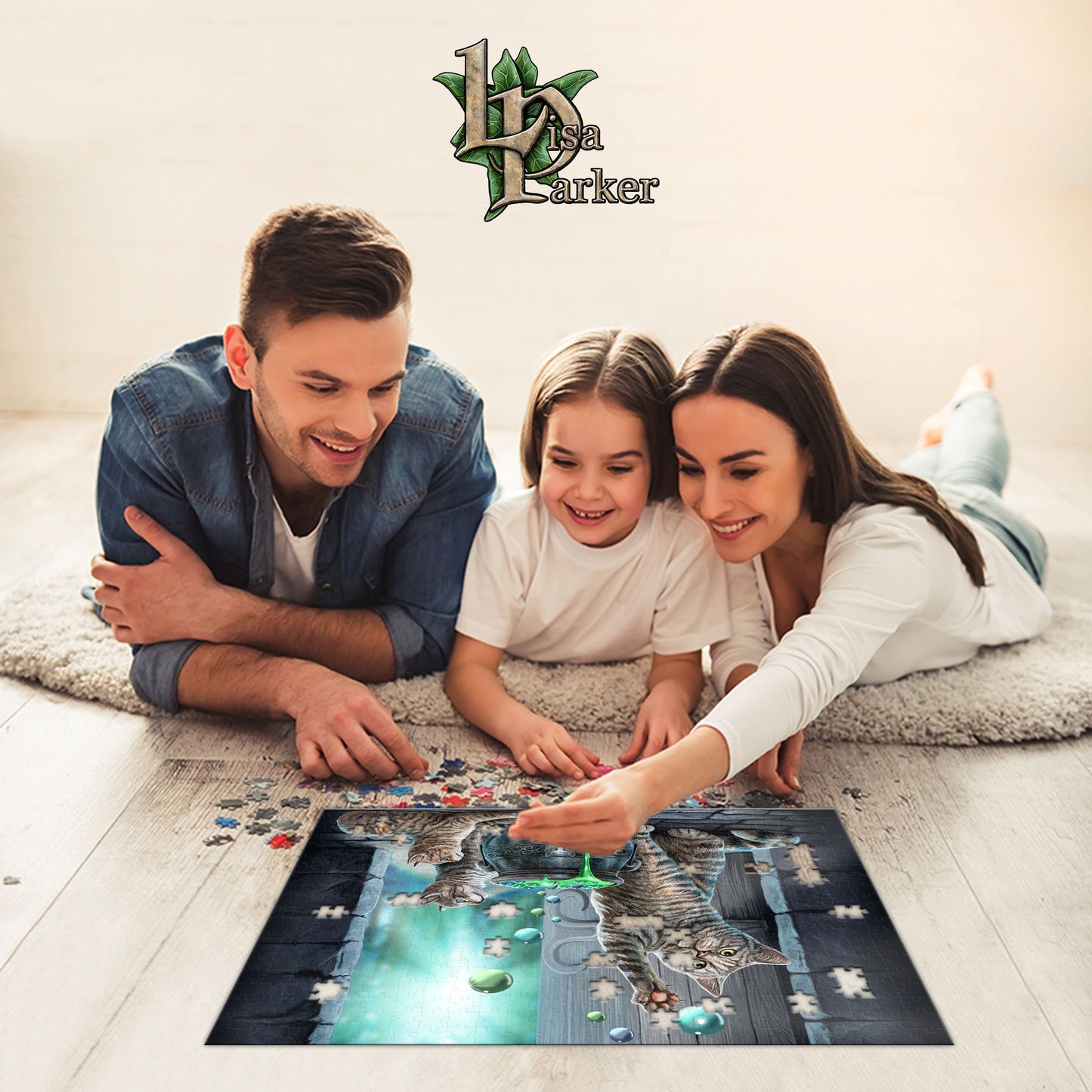Hubble Bubble – Lisa Parker Prime3D Puzzle 500pc | A Little Magic in Every Piece | 24x18" | 10186