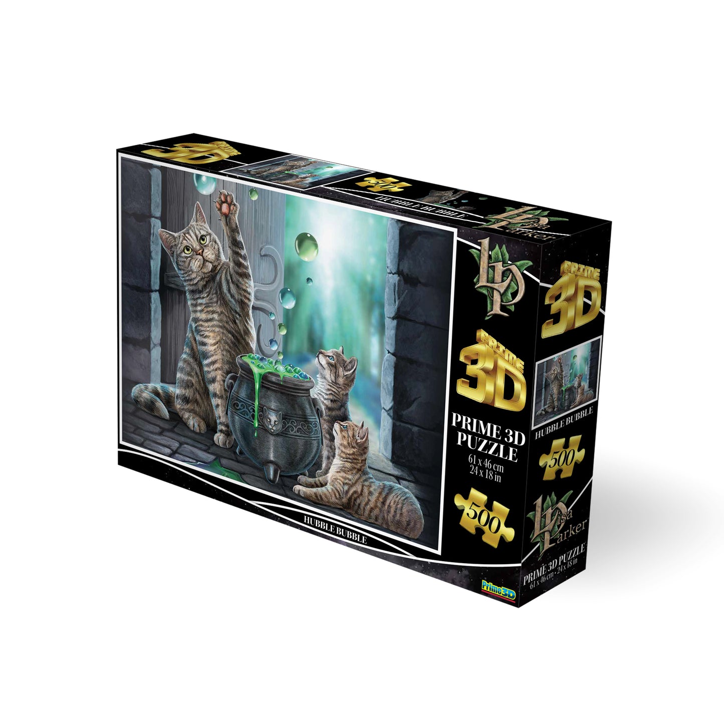 Hubble Bubble – Lisa Parker Prime3D Puzzle 500pc | A Little Magic in Every Piece | 24x18" | 10186