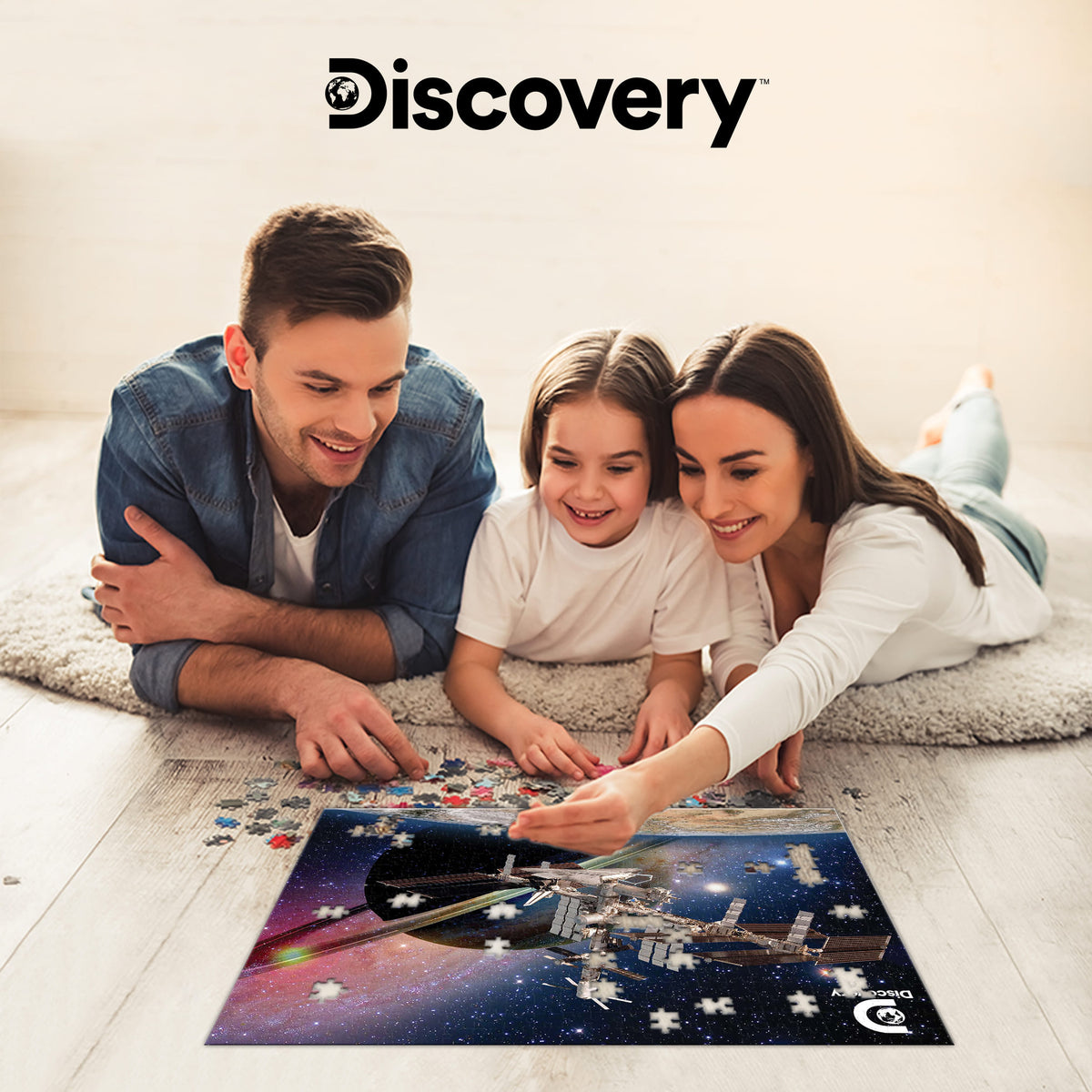 Puzzle 3D Satellite dans l'espace Prime3D (500 pièces, 61 cm × 46 cm) | Un petit pas pour vous. Un pas de géant pour votre étagère. | 10418