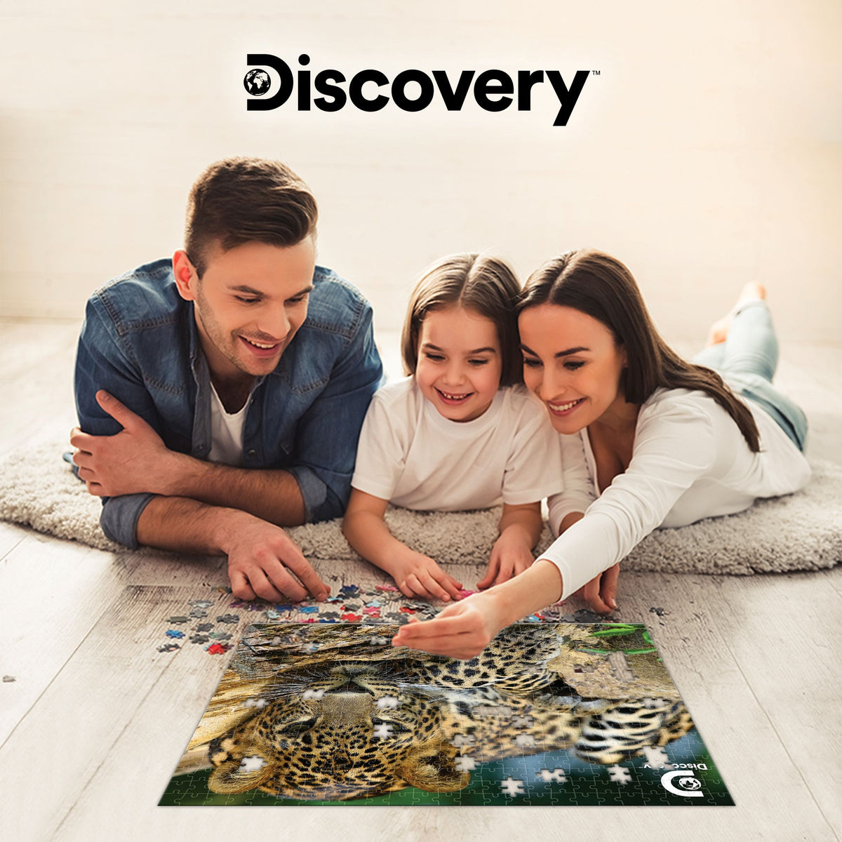 Puzzle découverte léopard Prime3D (500 pièces) | Des taches, des rayures et un plaisir vraiment sauvage | 10474