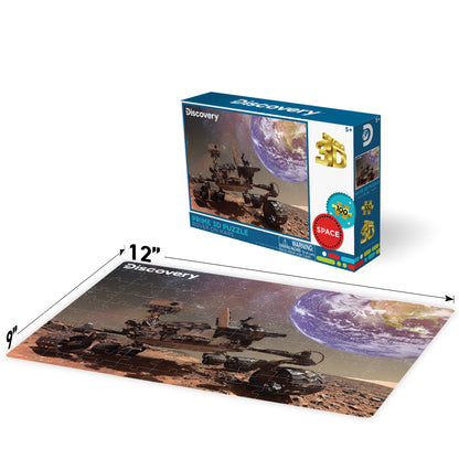 Puzzle 3D Prime3D Discovery Rover sur Mars (100 pièces, 30,5 cm × 22,9 cm) | Mars a appelé. Vous êtes autorisé à atterrir. | 10659