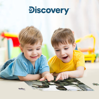 Puzzle 3D Discovery Velociraptor Prime (100 pièces, 30,5 cm × 22,9 cm) | Petit dino. Grande morsure. | 10682