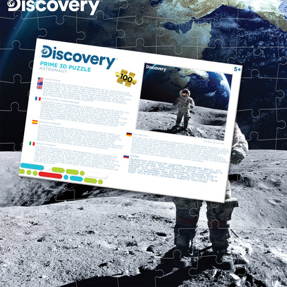 Puzzle astronaute Discovery 100 pièces 30,5 x 23 cm | Préparez-vous pour l'aventure spatiale | 10709