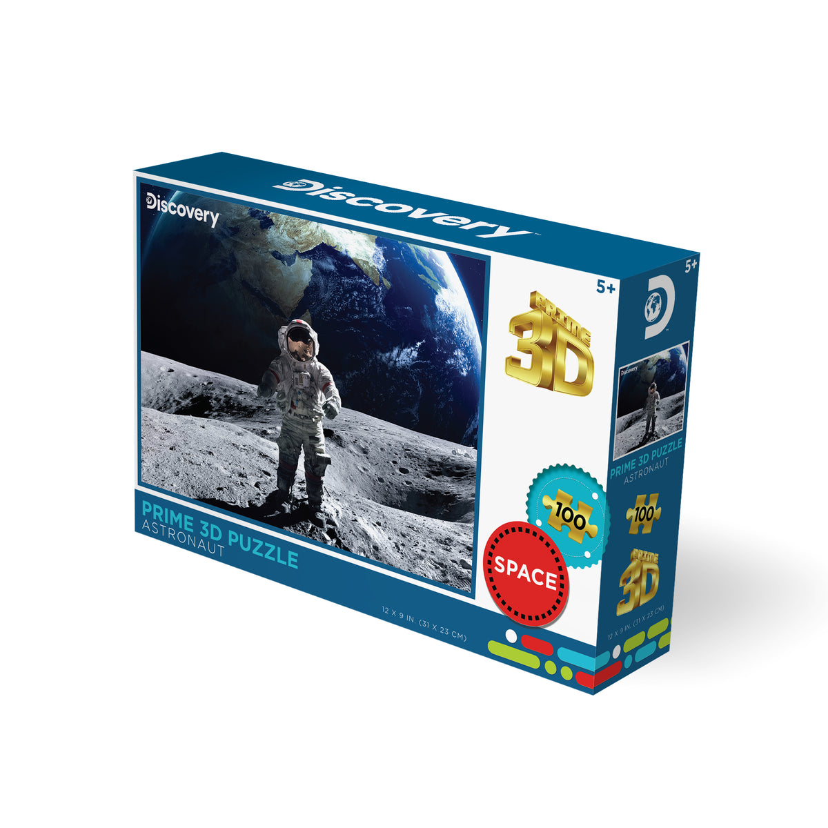 Puzzle astronaute Discovery 100 pièces 30,5 x 23 cm | Préparez-vous pour l'aventure spatiale | 10709