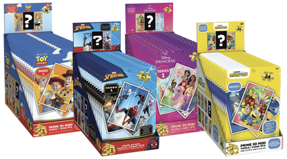 14644 Pre-pack Assortment Toy Story/Spider-Man/Princess/Minions Mystery Blind Bag Assortment (64 Unit/CDU includes 47003/47004/47005/47007)