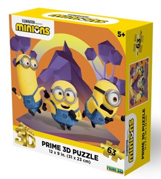 ALL 4X STYLES 6x6 Assortment Puzzles S2 (12 unit/CDU) | Prime 3D Lenticular Puzzle | 12x9" |14654