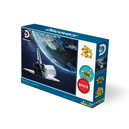 Puzzle 3D Vaisseau Spatial Discovery (500 pièces, 61 cm × 46 cm) | Houston, nous avons un puzzle. | 20041