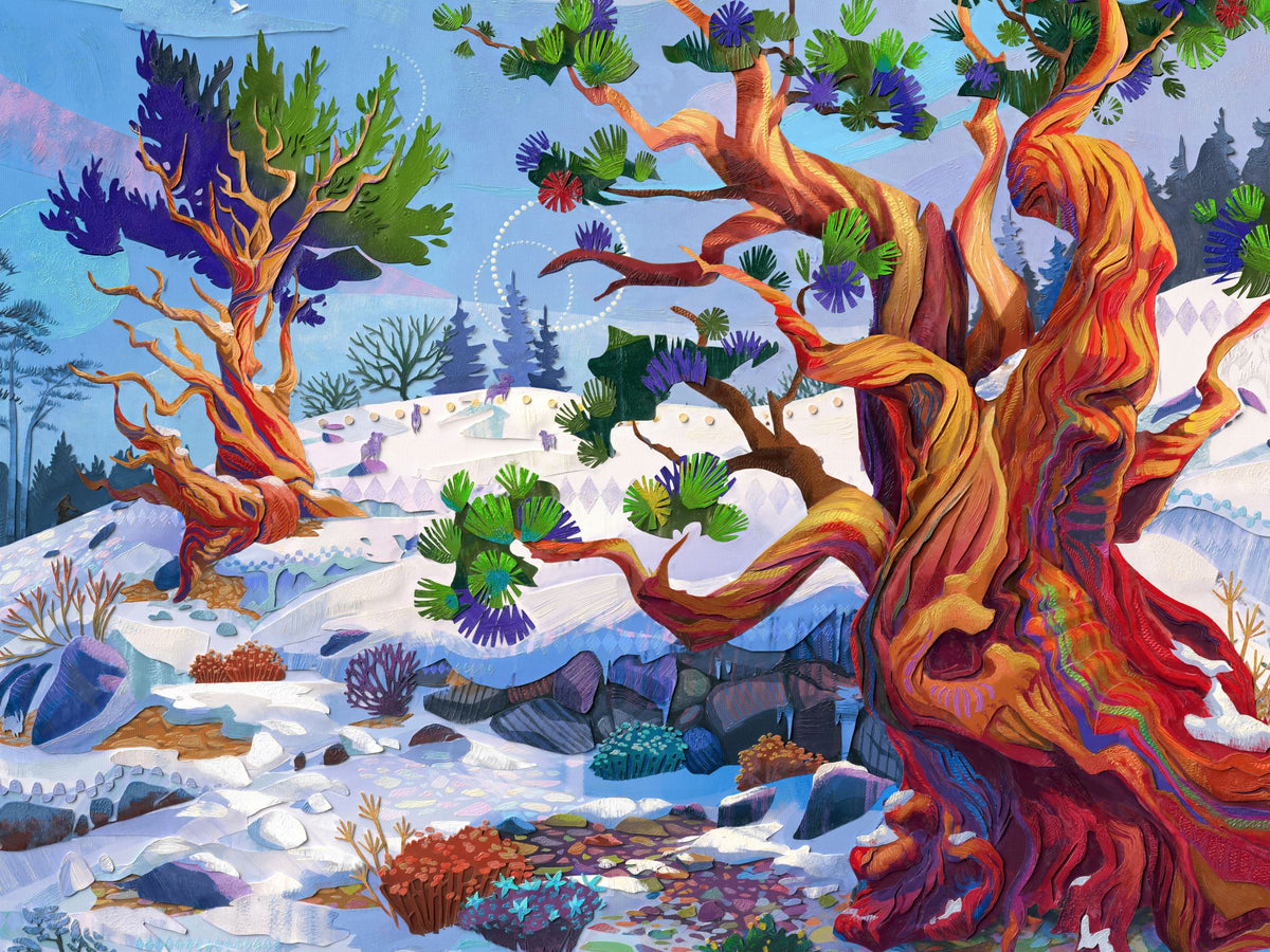 Redina Tili Bristlecone 500-Piece 3D Lenticular Puzzle, Bring Nature to Life | Prime 3D | 24x18" | Model 20093