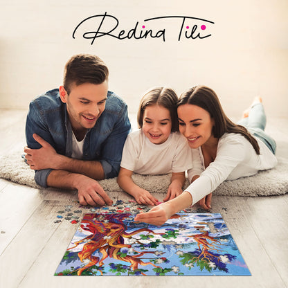 Redina Tili Bristlecone 500-Piece 3D Lenticular Puzzle, Bring Nature to Life | Prime 3D | 24x18" | Model 20093