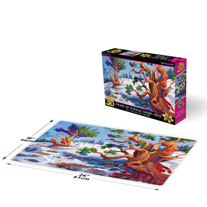Redina Tili Bristlecone 500-Piece 3D Lenticular Puzzle, Bring Nature to Life | Prime 3D | 24x18" | Model 20093
