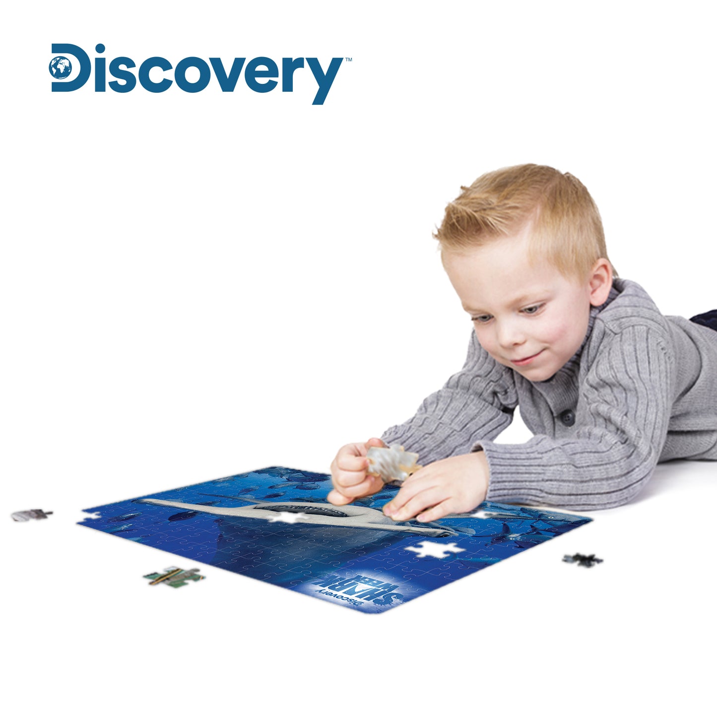 Hammerhead Shark 3D Jigsaw Puzzle – 150 Piece Ocean Puzzle | Prime3D | 18x12" | 1Di Canada 20888