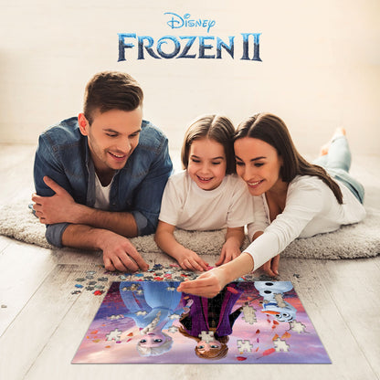 Puzzle 3D Disney La Reine des Neiges (200 pièces) | Assemblez-le avant qu'il ne fonde | 32553