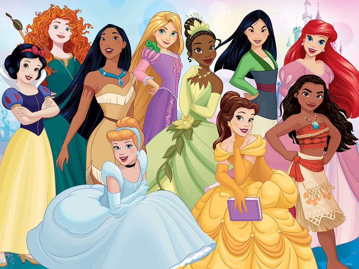 Disney Princess 200pc | Prime 3D Lenticular Jigsaw Puzzle | 32567 | 24x18"