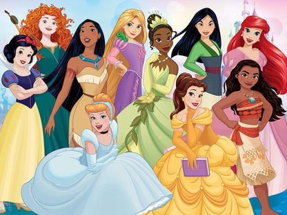 Disney Princess 200pc | Prime 3D Lenticular Jigsaw Puzzle | 32567 | 24x18"