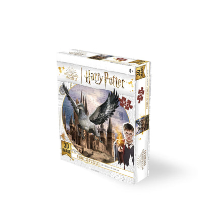 Puzzle 3D Harry Potter Buck l'Hippogriffe dans sa boîte en métal (300 pièces) | Une construction magique digne de Poudlard | 33007