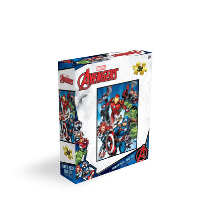 Puzzle 3D Avengers Prime (200 pièces, 45,7 cm × 30,5 cm) | Avengers... Assemblez les pièces ! | 33032