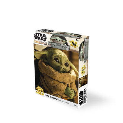 Grogu : Puzzle 3D Star Wars The Mandalorian (300 pièces, 46 cm × 30 cm) | Telle est la voie du puzzle | 33094