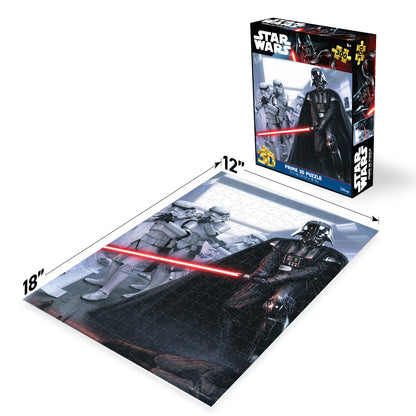 Star Wars Darth Vader 300pc | Prime 3D Lenticular Puzzle | 12x18" | 33113