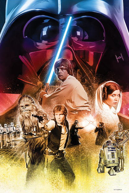 Star Wars Classic 300pc | Prime 3D Lenticular Puzzle | 12x18" | 33148