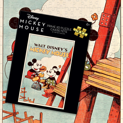 Puzzle Prime3D Disney Mickey Mouse Lunch 300 pièces 30 x 46 cm | Lunch with the Legend | 33157