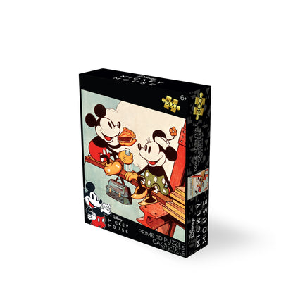 Puzzle Prime3D Disney Mickey Mouse Lunch 300 pièces 30 x 46 cm | Lunch with the Legend | 33157