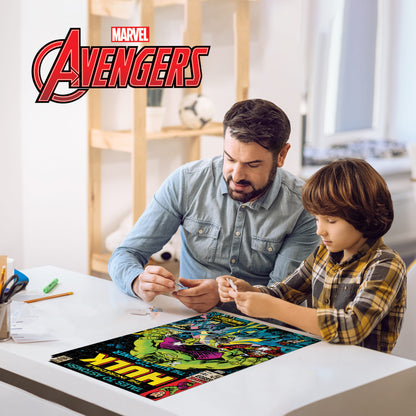 Puzzle 3D Hulk Prime3D (300 pièces, 45,7 cm × 30,5 cm) | Écrasez d'abord. Comptez les pièces après. | 33173