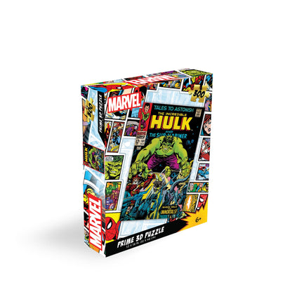 Puzzle 3D Hulk Prime3D (300 pièces, 45,7 cm × 30,5 cm) | Écrasez d'abord. Comptez les pièces après. | 33173