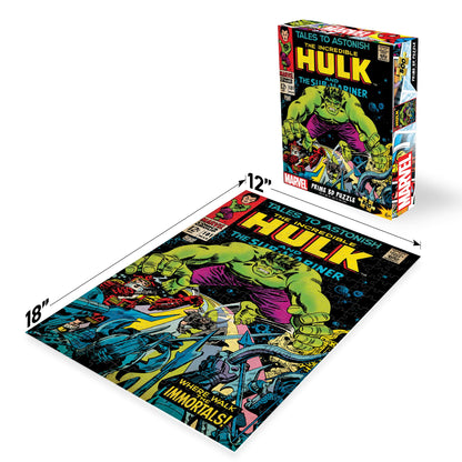 Puzzle 3D Hulk Prime3D (300 pièces, 45,7 cm × 30,5 cm) | Écrasez d'abord. Comptez les pièces après. | 33173