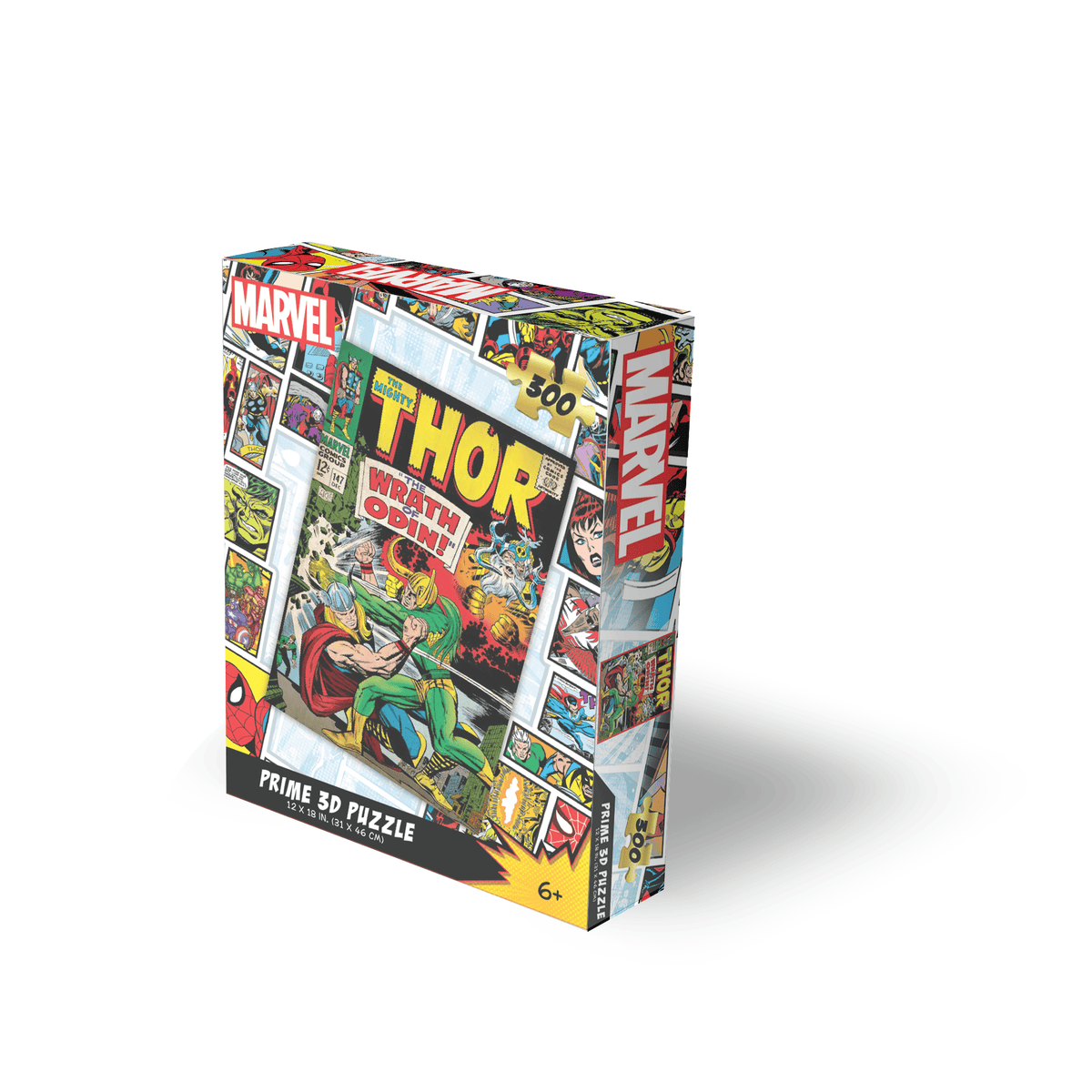 Puzzle 3D Thor Prime (300 pièces, 45,7 cm × 30,5 cm) | Digne ? Il n'y a qu'un seul moyen de le savoir. | 33179
