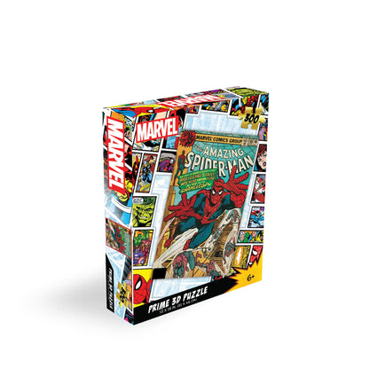 Marvel Spider-Man 3D Puzzle 300 Pieces P3D33193 – Lenticular Amazing Spider-Man Comic Book | Prime3D 12x18" | 1Di Canada