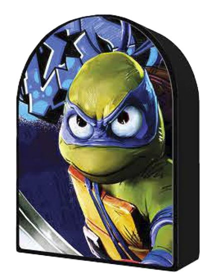 Teenage Mutant Ninja Turtles Leonardo 300pc | Collectible Shaped Tin | Prime 3D Lenticular Puzzle | 18x12" | 35637
