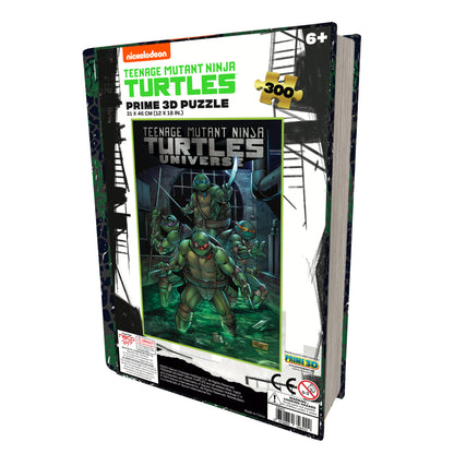 TMNT Prime3D Lenticular Puzzle (300 Pieces) | Cowabunga Comes to Life | 35642