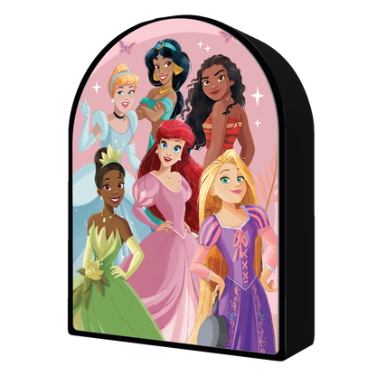 Disney Princess Group Portrait 300pc | Collectible Shaped Tin | Prime 3D Lenticular Jigsaw Puzzle | 18x12" | 35824