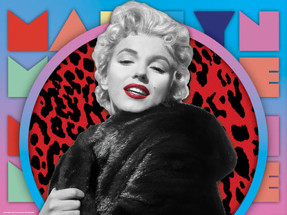 Puzzle 3D lenticulaire Marilyn Monroe de 500 pièces | Célébrez une légende d'Hollywood | 61 x 46 cm | 37520