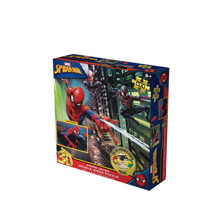 Puzzle 3D lenticulaire Marvel Spider-Man 3D/2D de 200 pièces pour enfants | Petit héros, grande toile | 30 x 46 cm | 37552