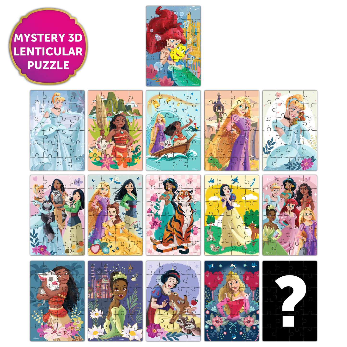 14644 Pre-pack Assortment Toy Story/Spider-Man/Princess/Minions Mystery Blind Bag Assortment (64 Unit/CDU includes 47003/47004/47005/47007)