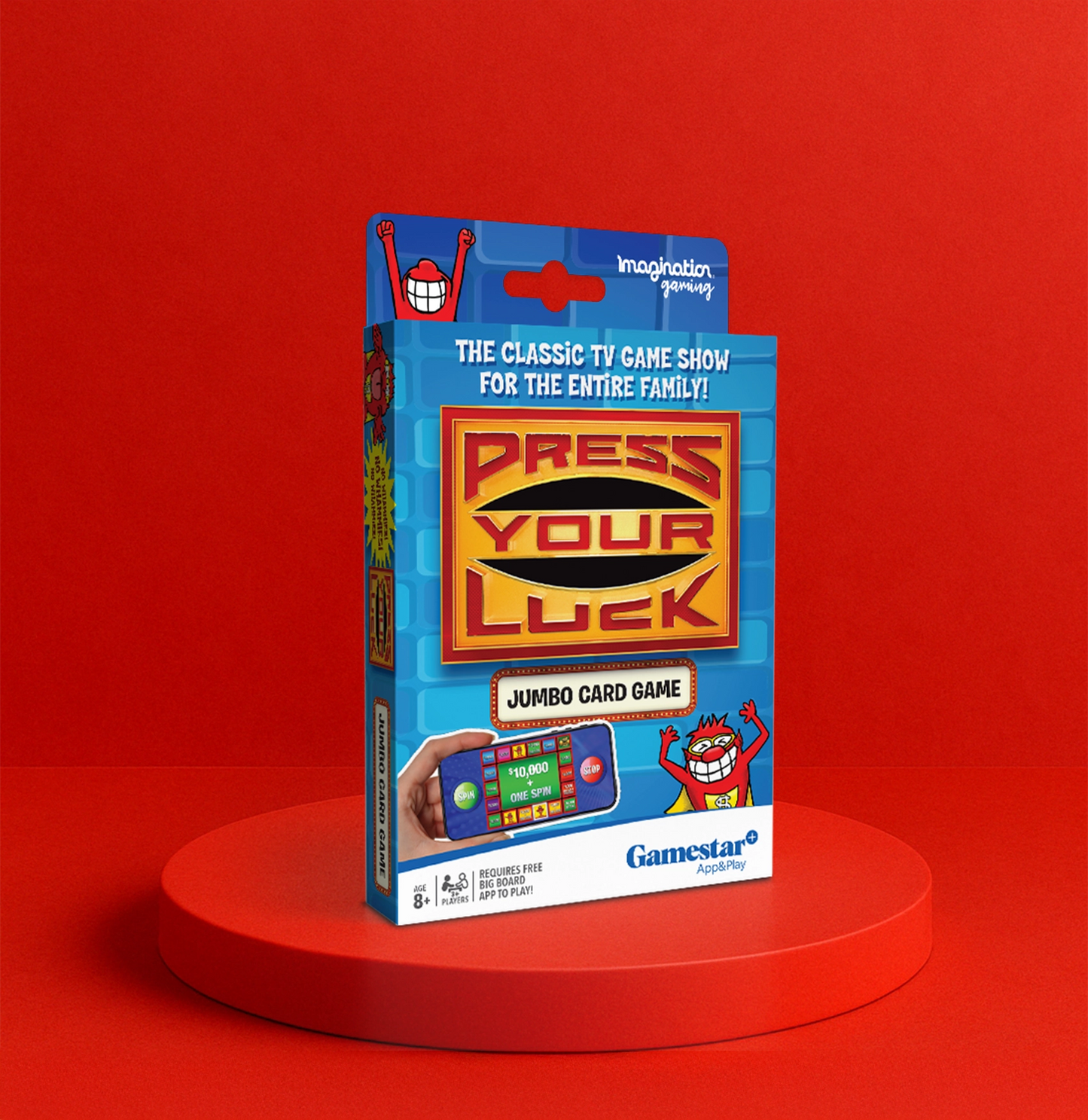 Press Your Luck Jumbo Card Game