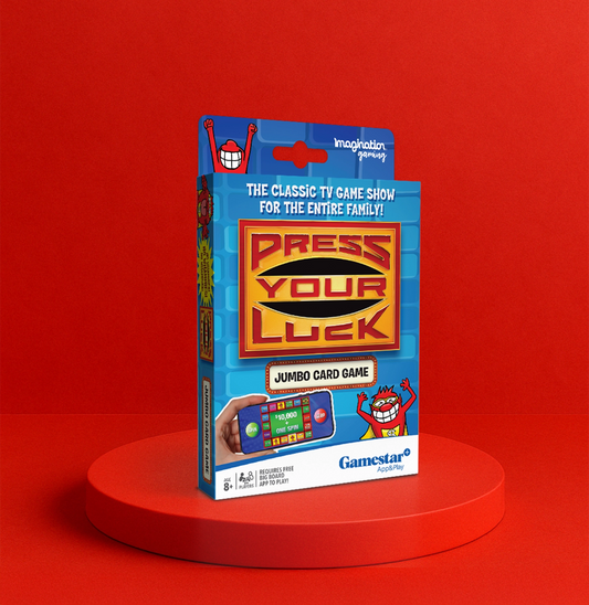 Press Your Luck Jumbo Card Game