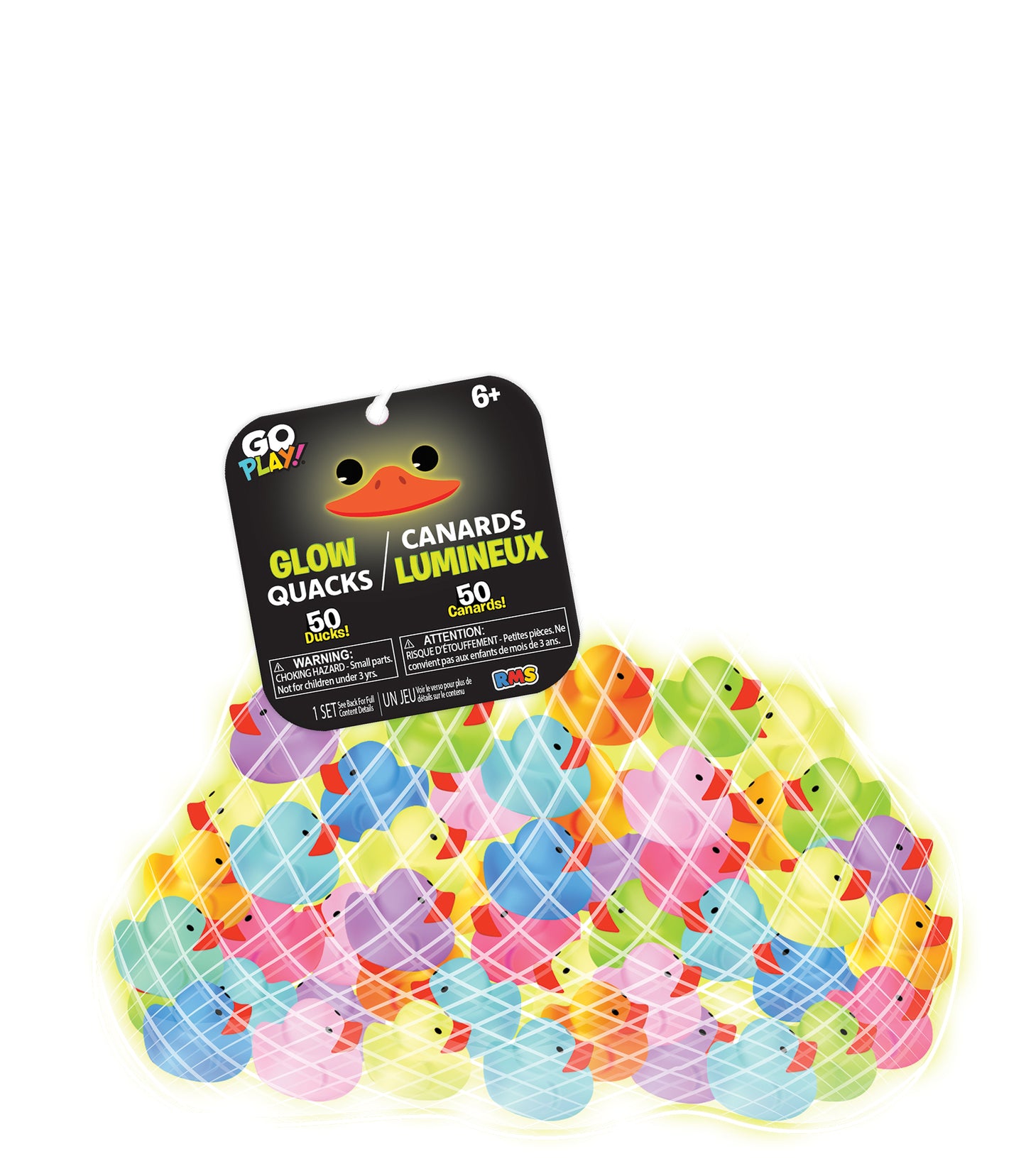 Mini Ducks 50pc Glow-in-dark (12/CDU) | RMSUS101-1510